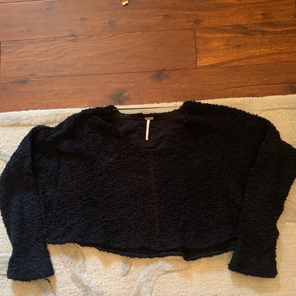 Free people cropped sweater